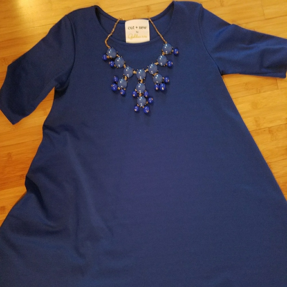 Cut&Sew swing dress,  xs
